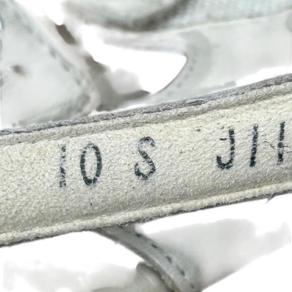 SAS Quatro Ivory Leather Slingback Comfort Sandals Shoes Open Toe USA Made 10 S - Picture 16 of 16